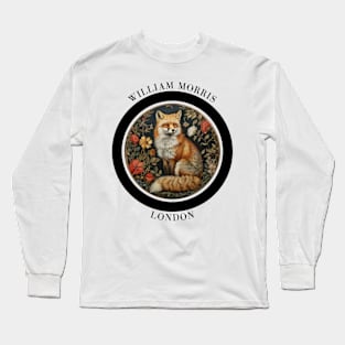 William Morris "Vintage Fox Fantasy" Long Sleeve T-Shirt